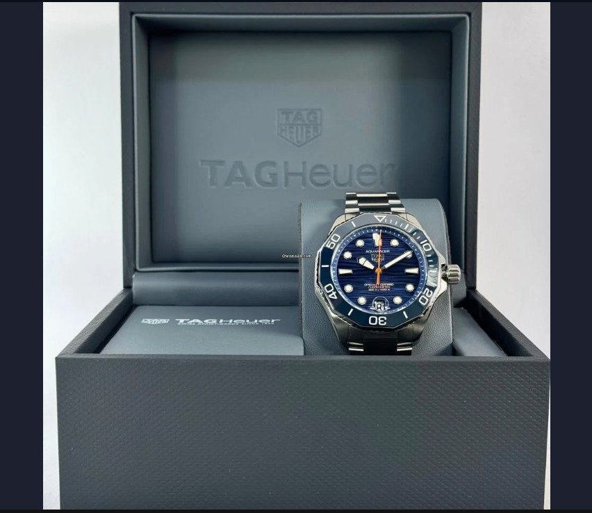 TAG Heuer - Aquaracer Professional 300 Date - Ingen reservasjonspris - WBP5111.BA0013 - Herre - 2024 #1.0