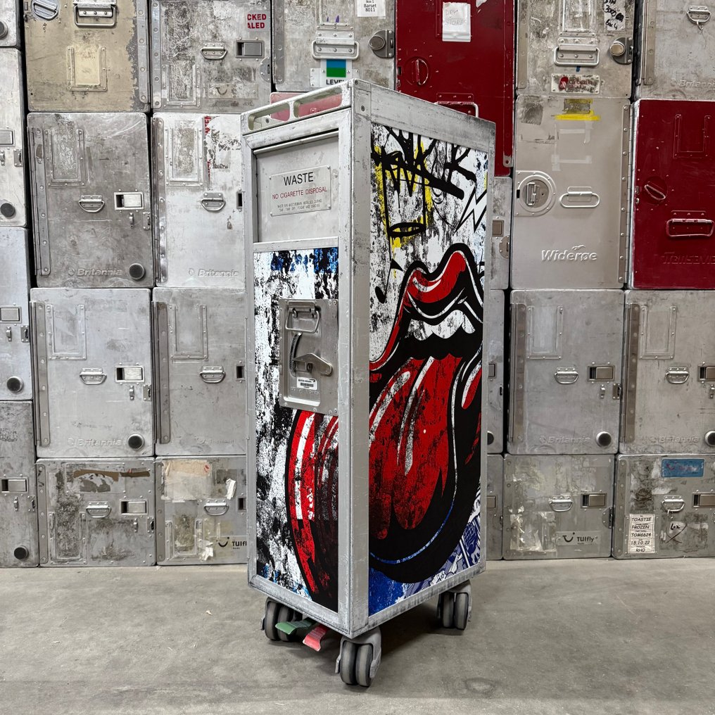 Driessen - 航空手推車 - 波普艺术飞机手推车厨房车 - 垃圾手推车 - 2000-2010 - Popart 家具 #1.0