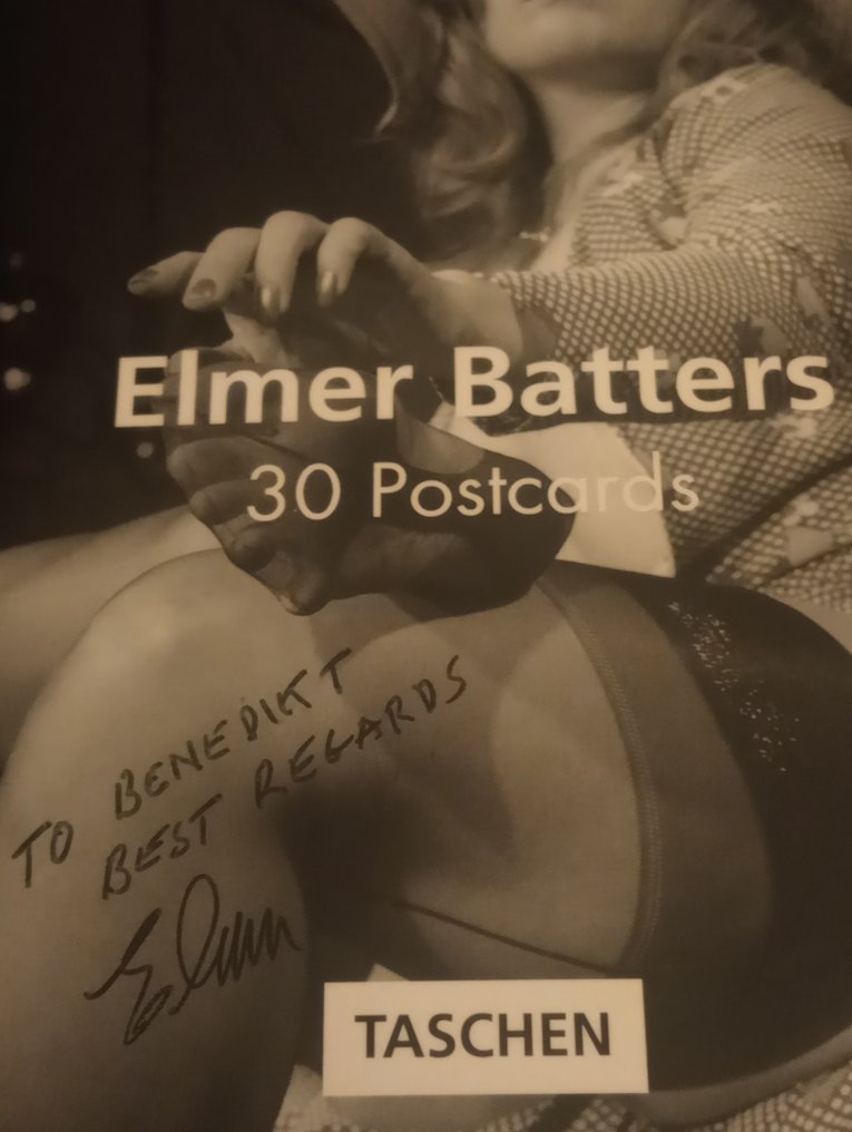 德国 - 丝绸明信片, 复古, 裸体 - Elmer Batters签名明信片集 - 明信片 (30) - 1995-1995 #1.0