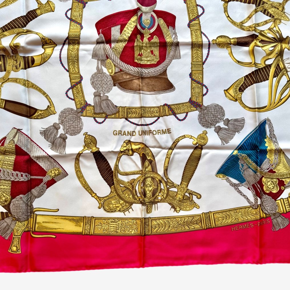 Hermès - GRAND UNIFORME - Κασκόλ #3.2