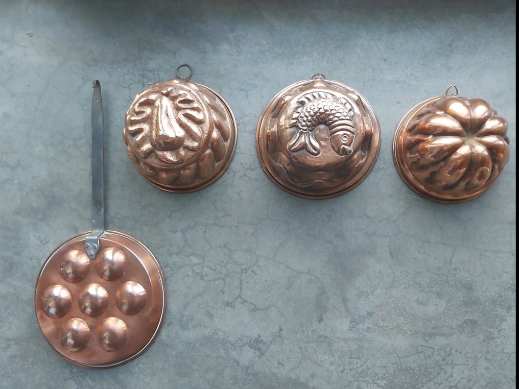 Väggdekoration (4) - Rustique - Frankrike - Gammal matlagning - musslor #2.1