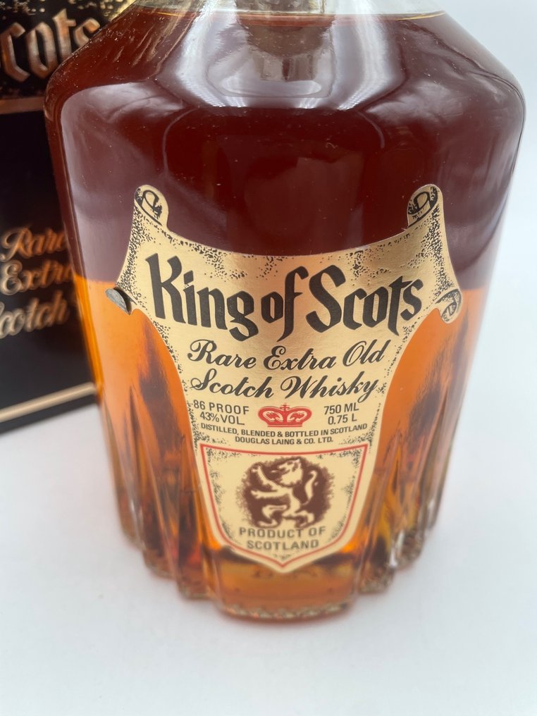 King of Scots Rare Extra Old - Douglas Laing - b. década de 1970 - 70cl #1.0