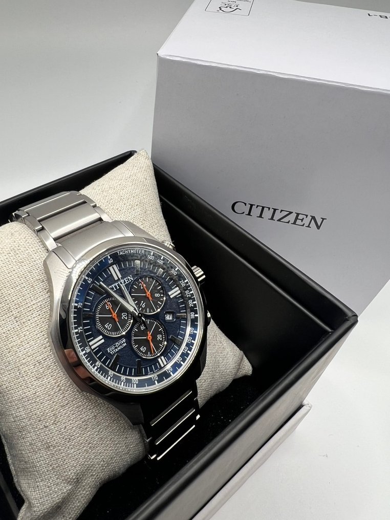 Citizen - Eco-Drive Titanium Chronograph - Ei pohjahintaa - AT2530-85L【NEW】 - Miehet - 2018 #2.1
