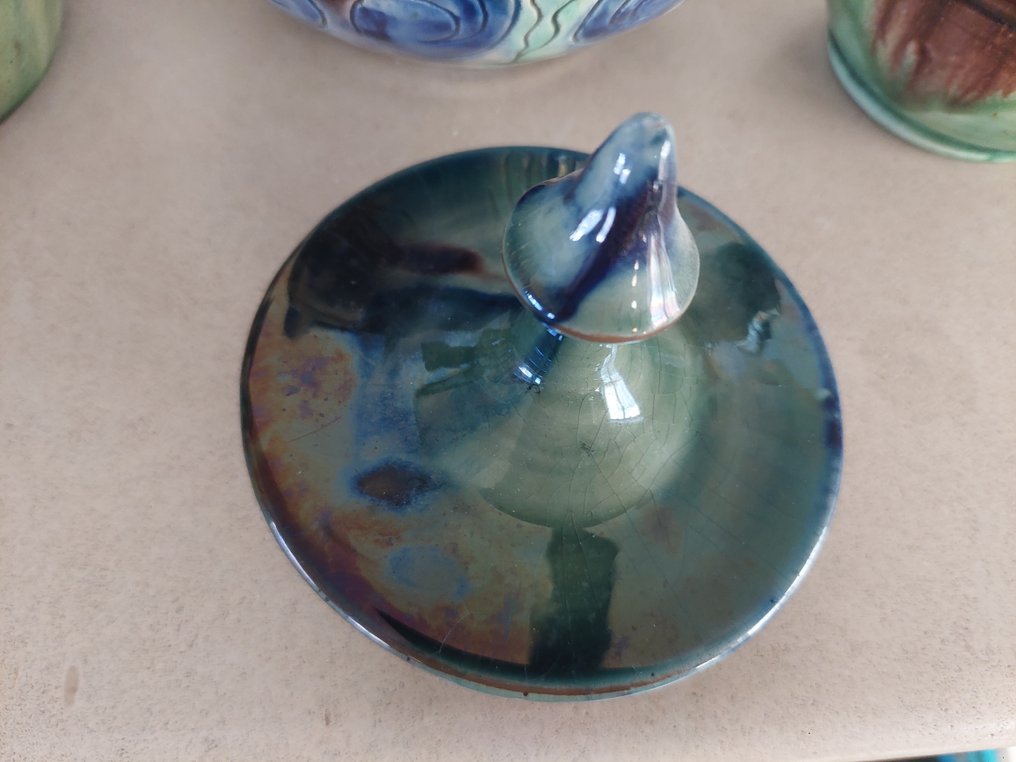 Jarra (3)  - Barro - Vasos de cerâmica flamenga #4.3