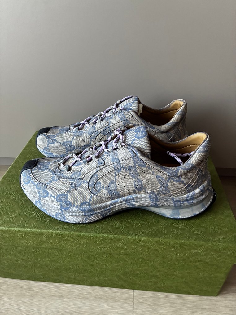 Gucci - run monogram - Sneakersy - Rozmiar: EU 45 - Nowe z metkami #1.0