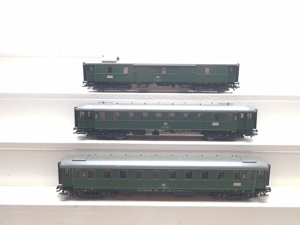 Märklin H0 - 4276/4277/4278 - 模型客運火車 (3) - 三节高速列车车厢 - DB #2.1