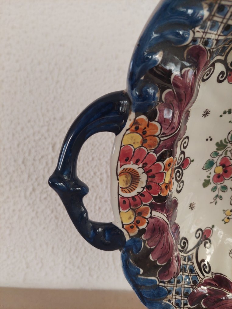 Velsen, Sassenheim - Półmisek - Ceramika - Delfts polychrome #1.0