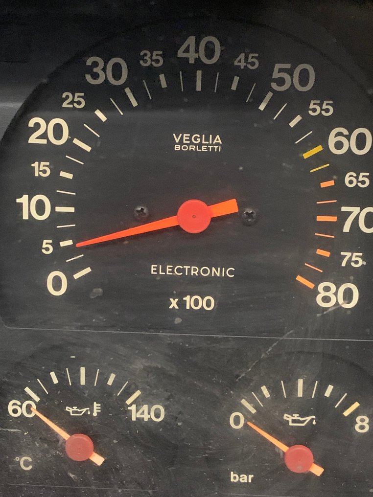 ταχύμετρο με καντράν - Fiat - Uno turbo ie MKI - 1986 #2.1