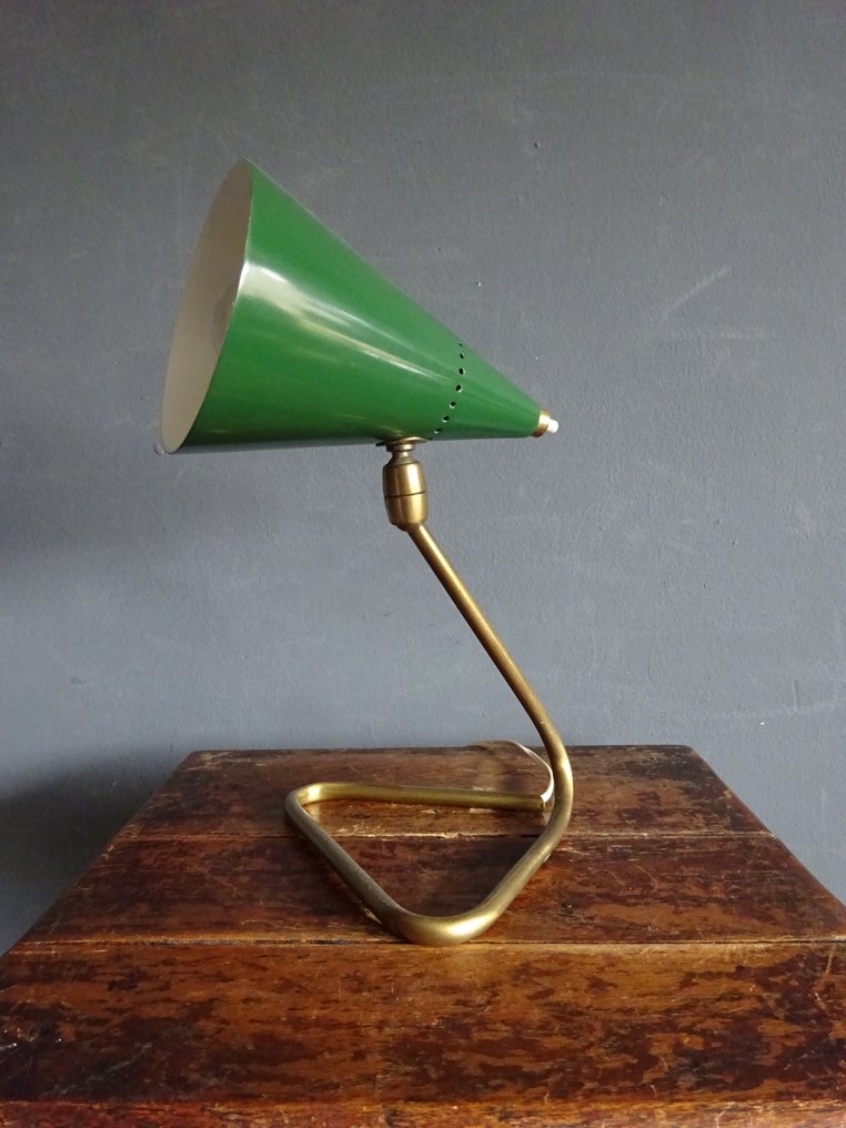 Gilardi & Barzaghi - Table lamp - Table lamp - Lacquered brass - Table lamp #1.0