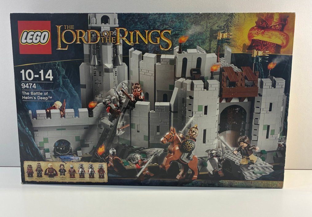 Lego Sett - 9474 - The Lord of the Rings - Lord of the Rings The Battle of Helm's Deep Neu / New #1.0