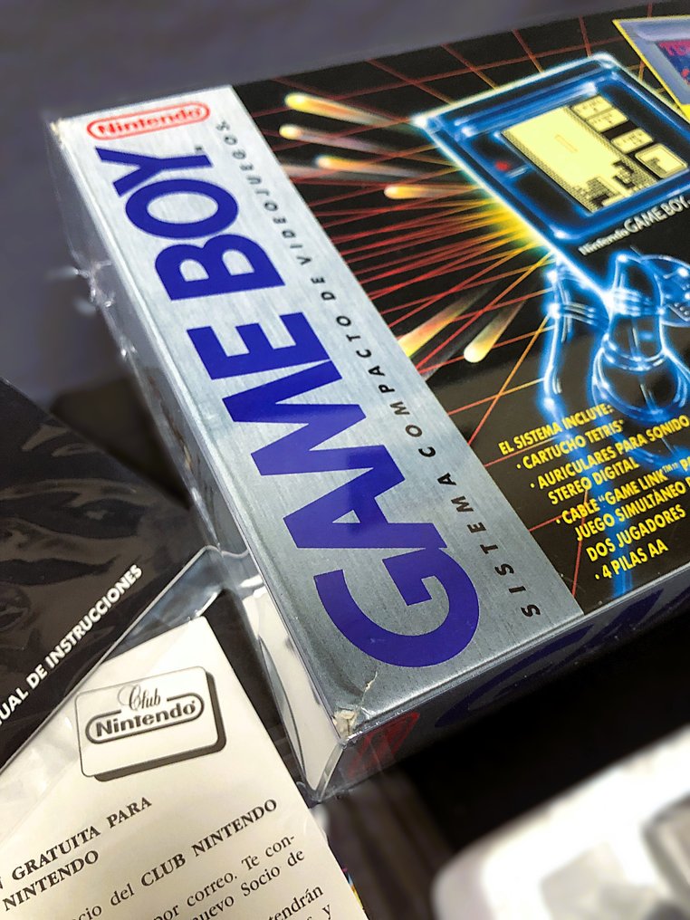 Nintendo - Gameboy Classic - Game Boy Tetris Ed.  DMG-01  (Esp - Erbe) (Complete Box) - Φορητή κονσόλα παιχνιδιών - Στην αρχική του συσκευασία #4.3