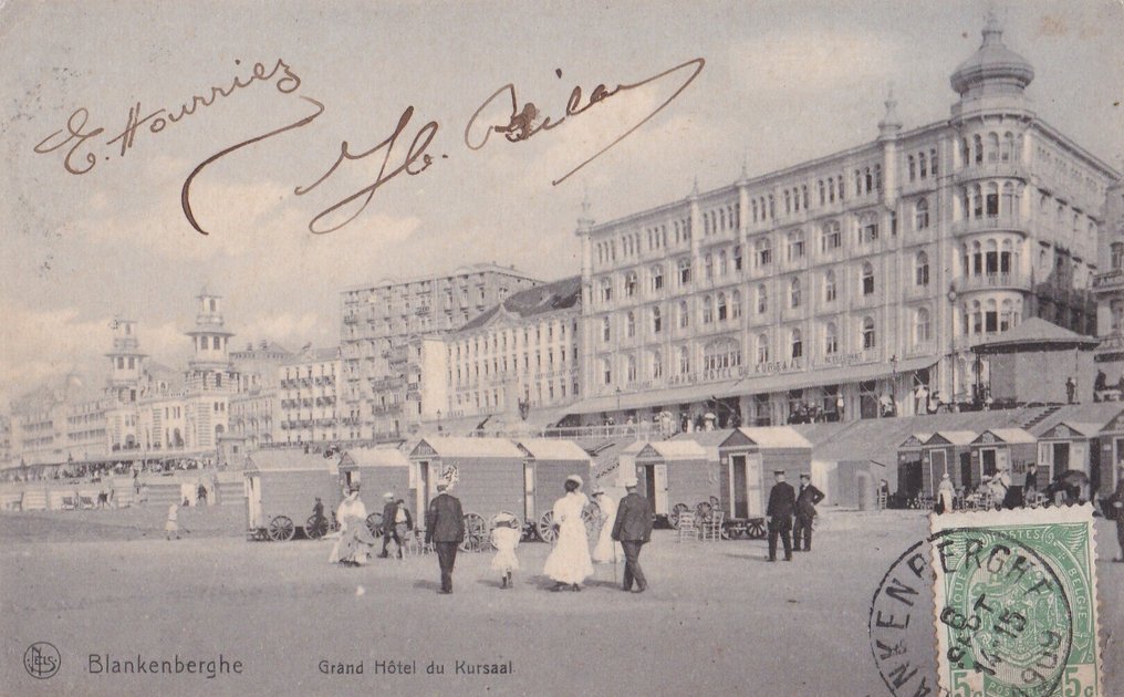 比利時 - KUST - BLANKENBERGE - 明信片 (100) - 1905-1960 #1.0