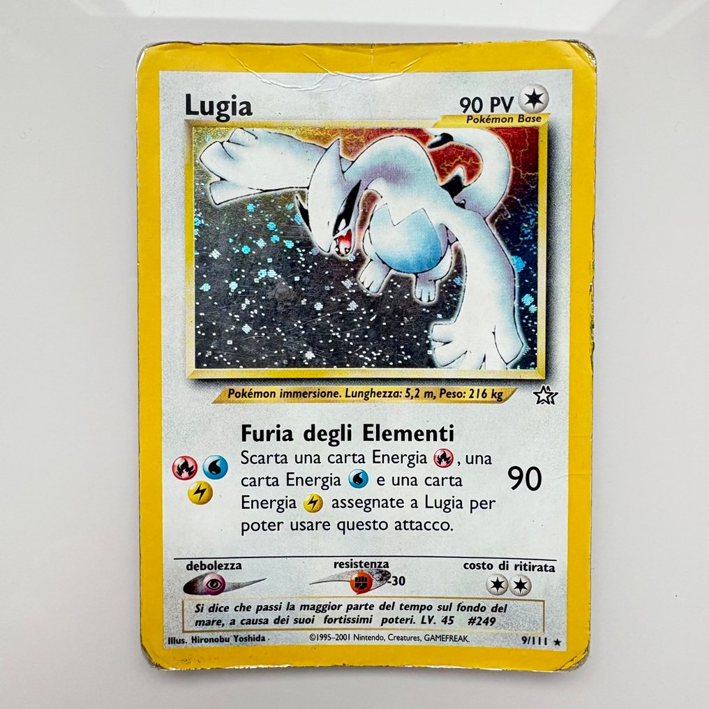 Pokémon Card - Lugia Holo (NG9) - WOTC - Neo Genesis #1.0