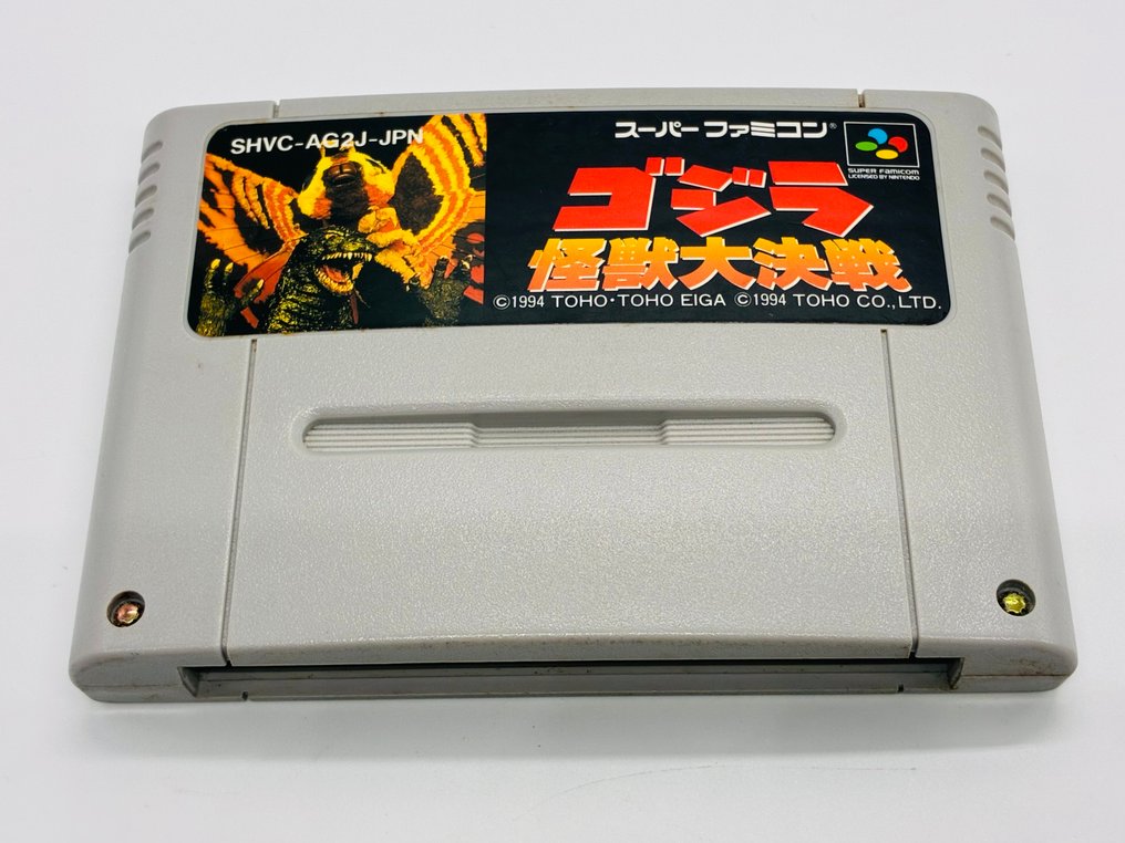Nintendo - Super Famicom - Godzilla: Kaijuu Daikessen – Super Famicom Game – Japanese Version ゴジラ 怪獣大決戦 - 电子游戏 - 无原装盒 #1.0
