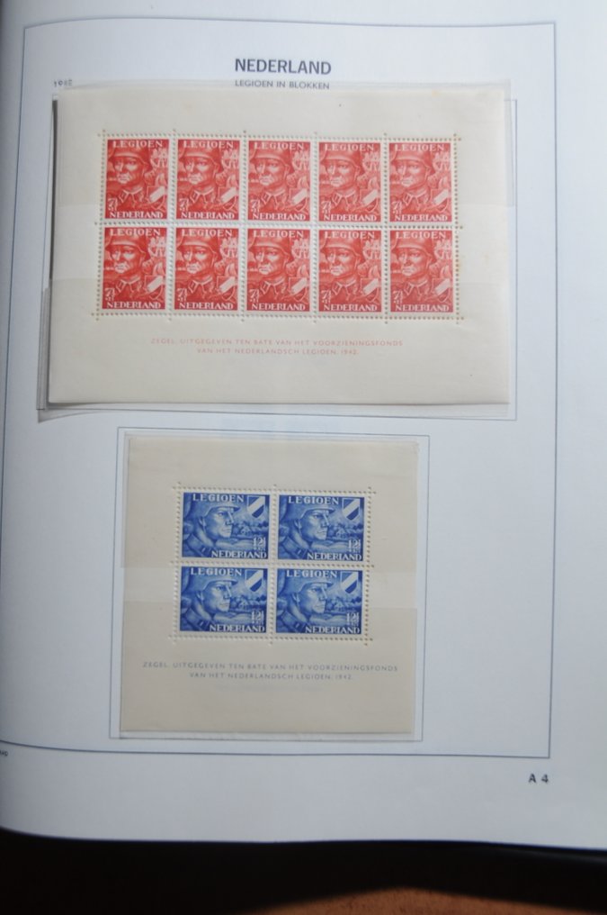 Ολλανδία  - Συλλογή από κλασική σε ένα άλμπουμ DAVO με μεταξύ άλλων Legioenblokken, κλασική, προπολεμική και #1.0