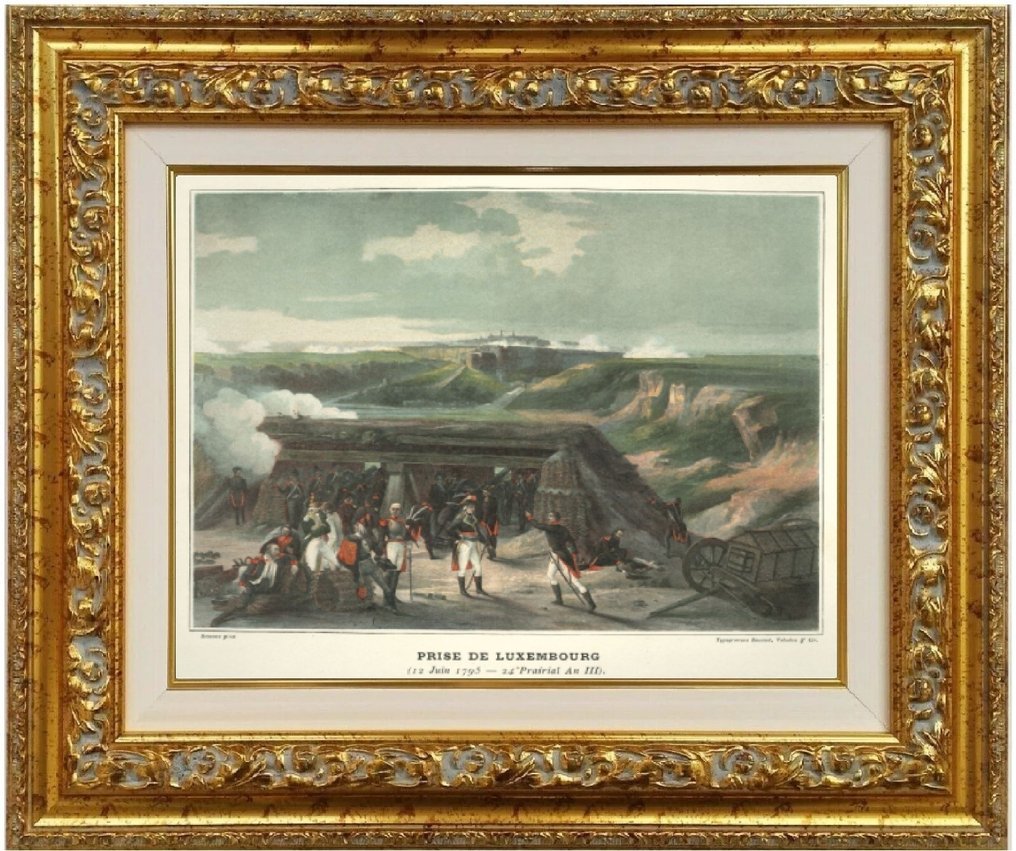 Stampe antiche a colori - Battaglie Campagne di Napoleone Bonaparte - 1898 #1.0