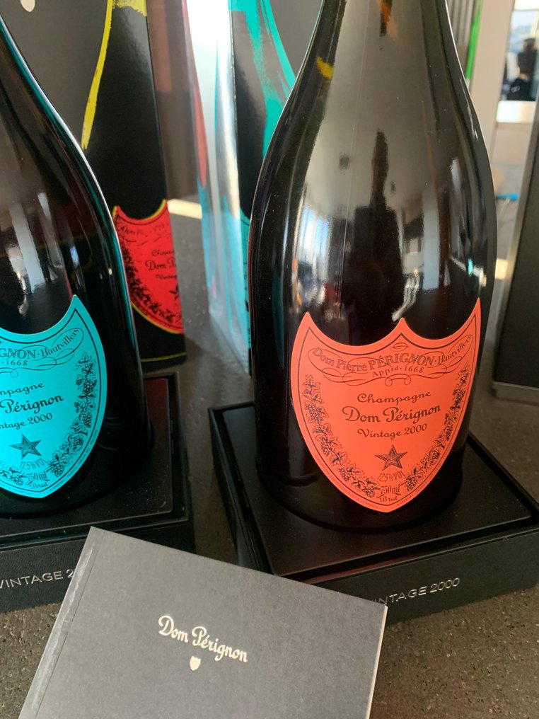 2000 Dom Pérignon, Andy Warhol Limited Edition - Champagne Brut - 2 Pullot (0.7 L) #3.2
