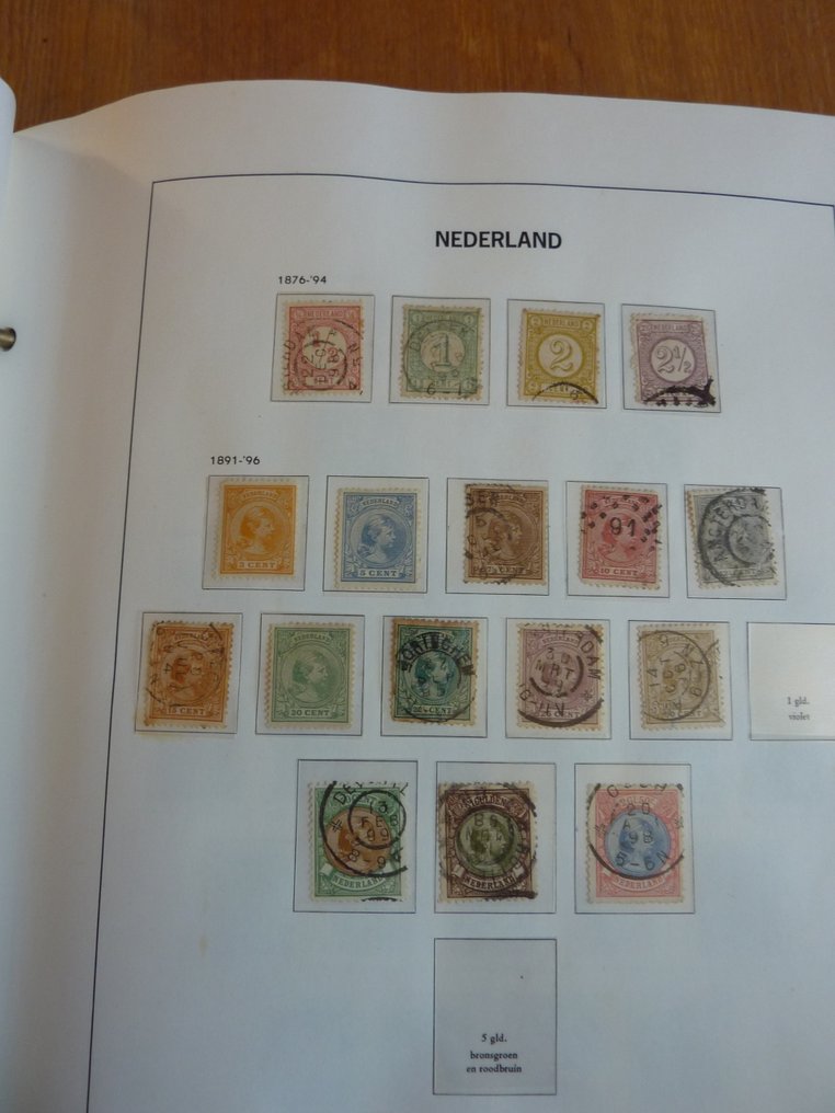 Nederländerna 1852/1999 - Samling inkl. baksidan av boken #4.3