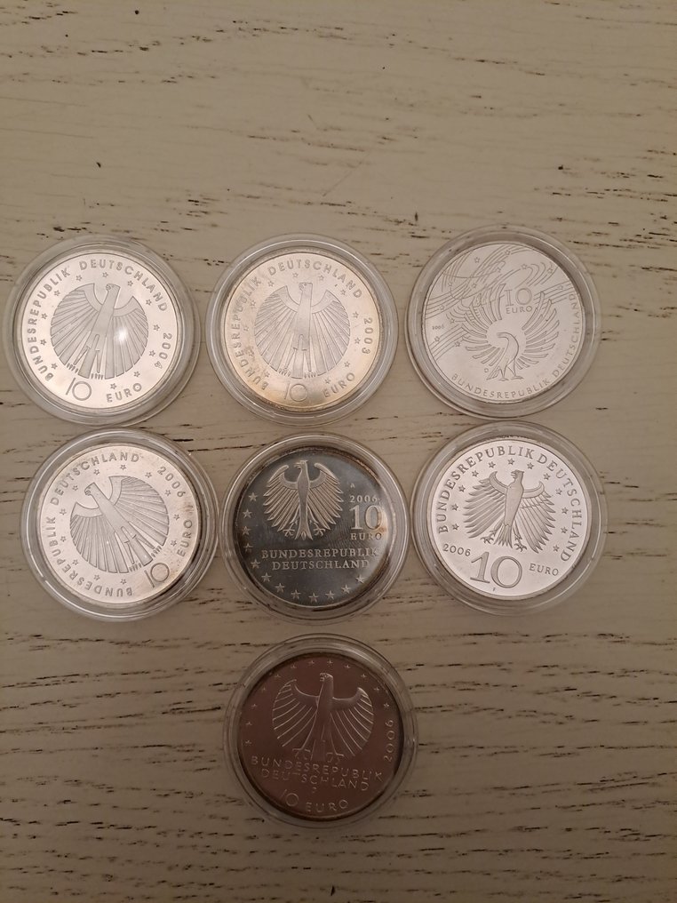 Γερμανία. 10 Euro 2006 (7 monnaies)  (χωρίς τιμή ασφαλείας) #1.0