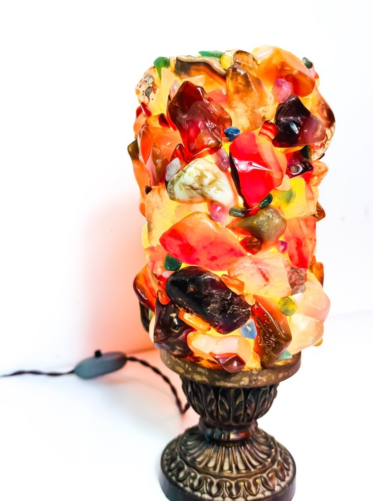 Lampada da tavolo - semi-preziosa #2.1