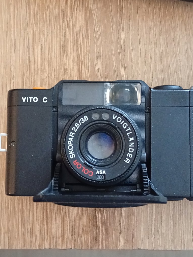 Voigtländer Vito C Voigtländer OVP mit orig Balda Blitz Cameră analogică #1.0