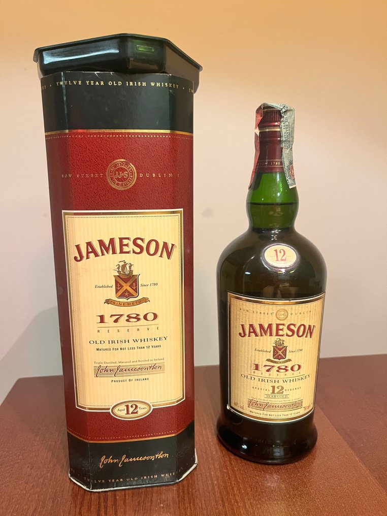 Jameson 12 years old - 1780 Special Reserve  - b. década de 1990 - 70cl #1.0