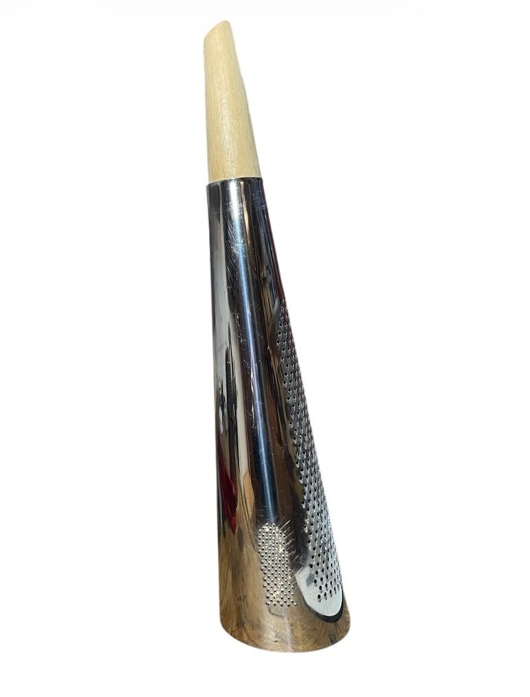 Alessi - Richard Sapper - 芝士磨碎器 - 鋼, 木 - Alessi 的所有内容 #4.3