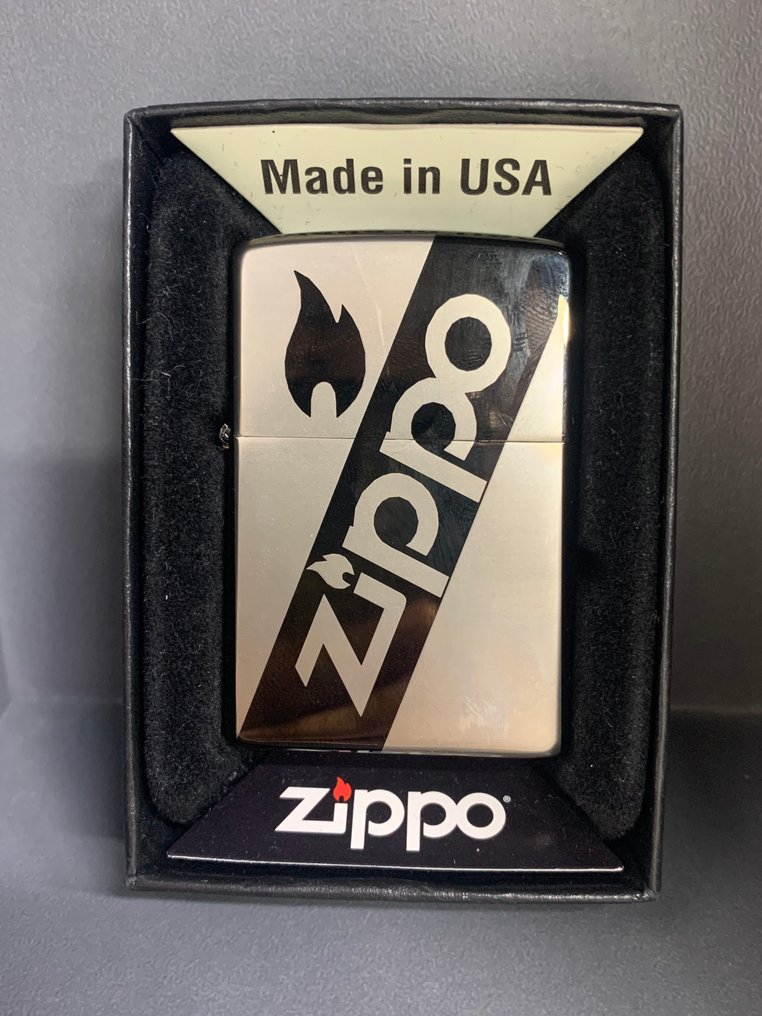 Zippo - Sin precio de reserva - Mechero - Acero (inoxidable) #1.0