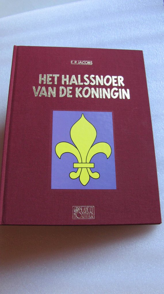 Blake & Mortimer 7 - Het halssnoer van de koningin - luxe linnen HC - 1 Album - Edição limitada e numerada - 1991 #1.0