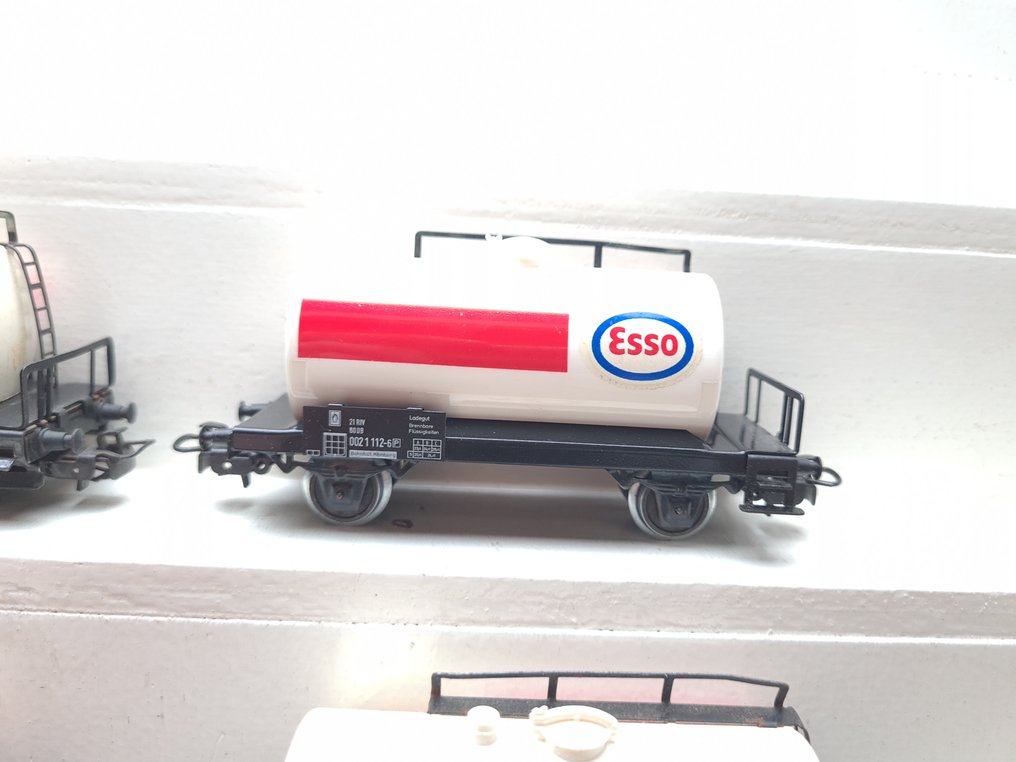 Märklin H0 - 4501/4650 - 模型貨運火車 (8) - 8x ESSO 机车车厢 - DB #4.3