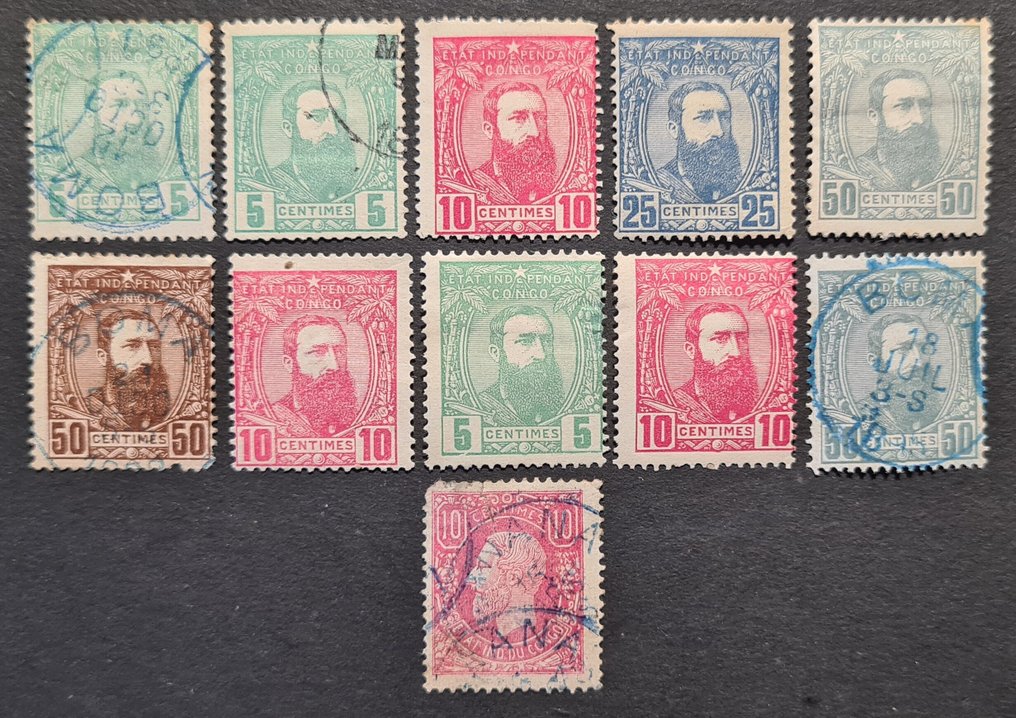 Βελγικό Κονγκό  - Αποικίες & Παλαιές Αποικίες, ολόκληρη η συλλογή γραμματοσήμων με κλασικά. #1.0