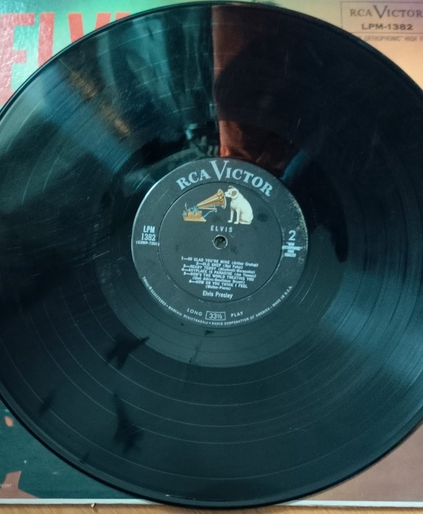 Elvis Presley - ELVIS (1956) – LPM-1382 - LP - 1956 #3.2