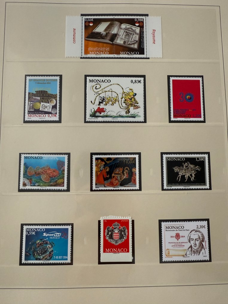 摩纳哥  - 摩纳哥 - 2014 年完整年份 - TB #4.3