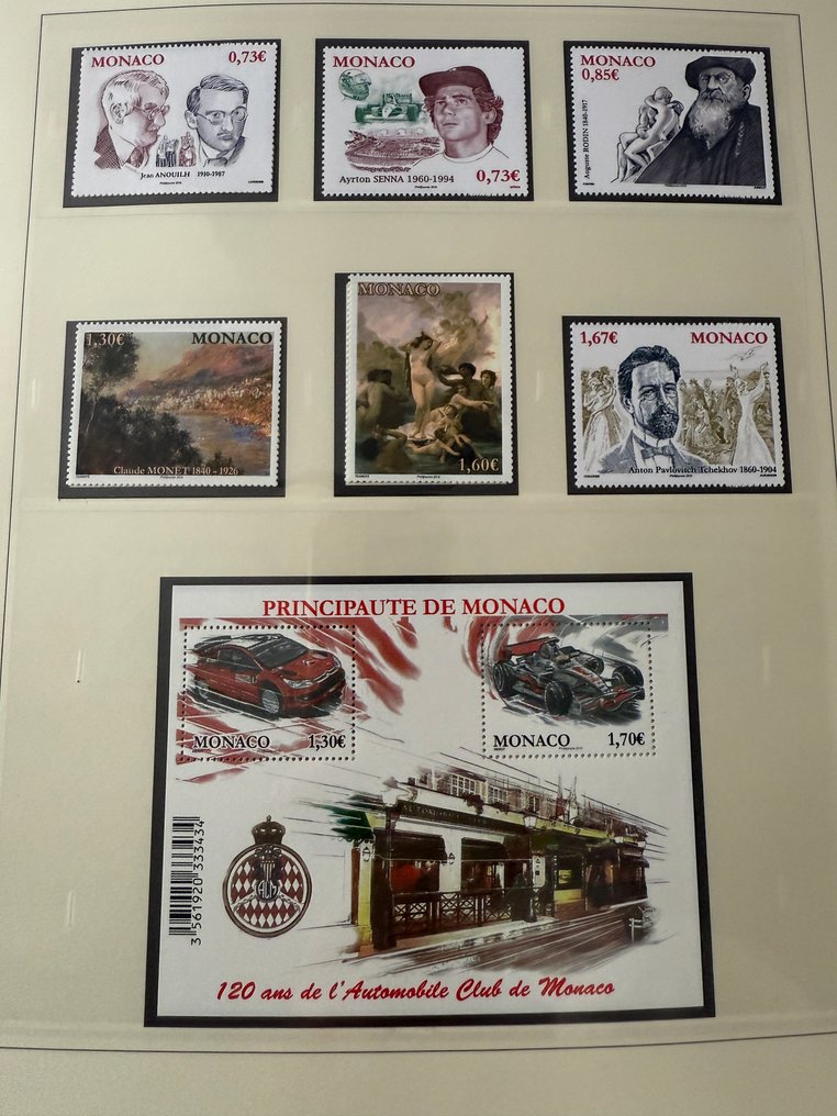 摩纳哥  - 摩纳哥 - 2009 年完整年份 - TB #3.2