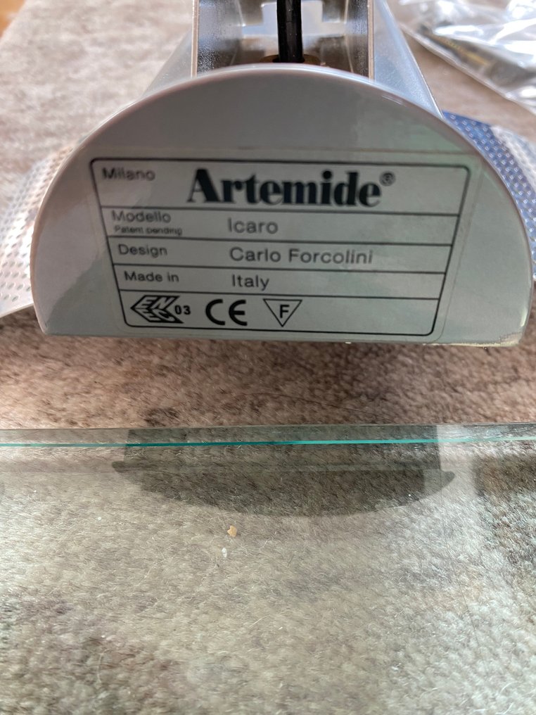 Artemide - Carlo Forcolini - 壁灯 - Icaro - 玻璃, 铝, 钢 #4.3