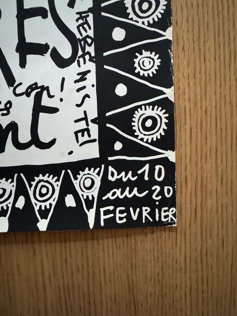 Robert Combas (1957) - Salon du vieux papier, Porte de Champerret, Paris, 1994 #3.2