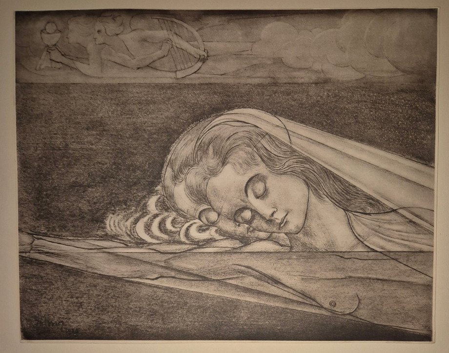 Jan Toorop (1858-1928) - DE NOOIT RUSTENDE LIEFDE #1.0