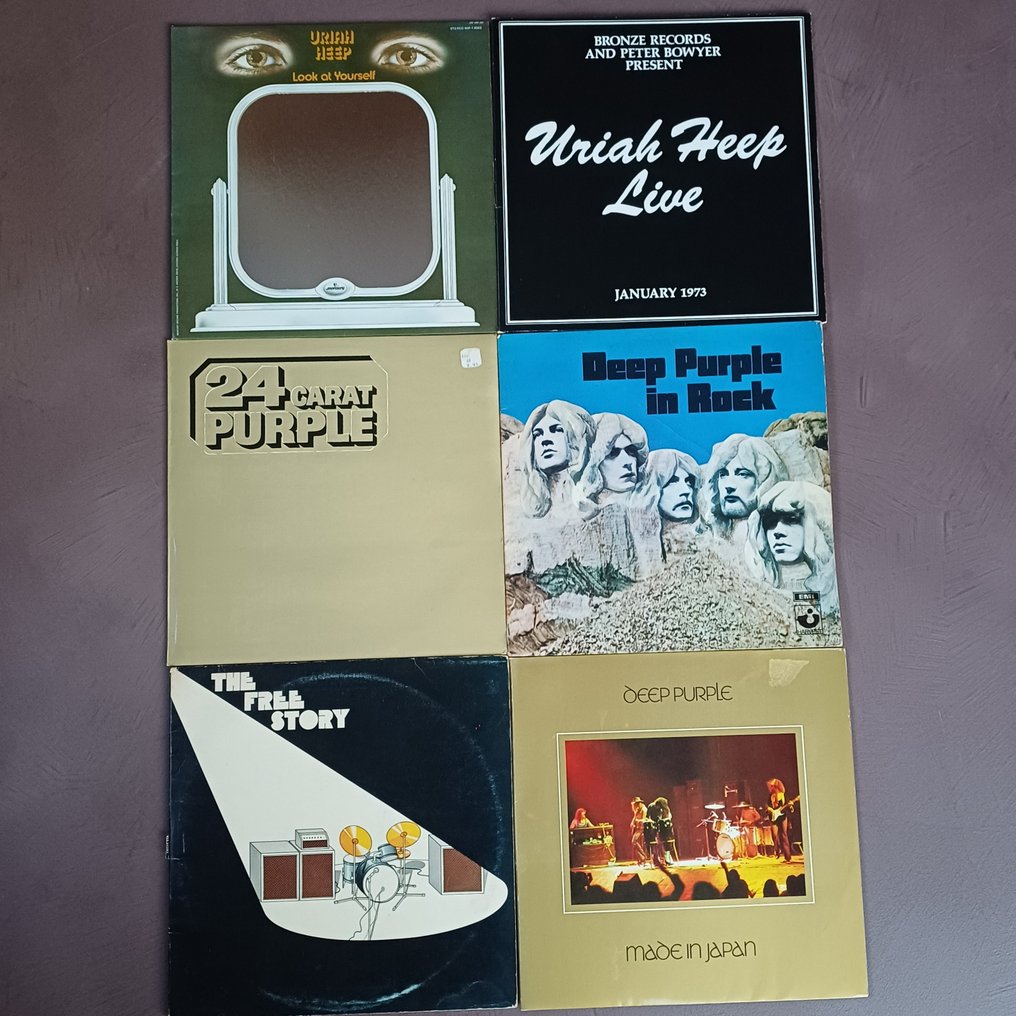 Deep Purple, Uriah Heep, Free - 6 Original Classics - LP - 1970 #1.0