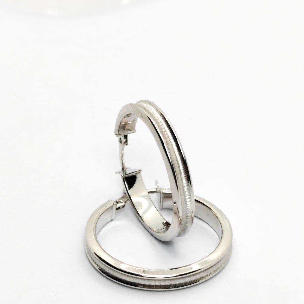 Ohrringe - 18 kt Weißgold #3.2