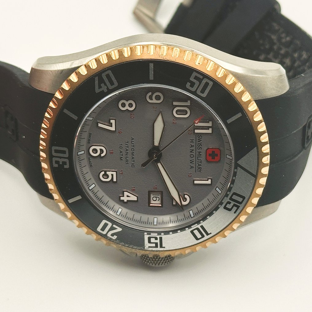 Swiss Military - Automatic Titanium - 没有保留价 - SM14795X - 男士 - 2010-2020年  #4.3
