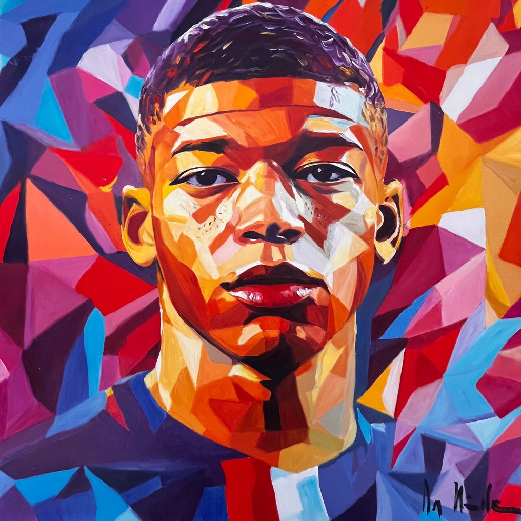 DR HIDE - (100% handpainted !) Famous Mbappé #1.0