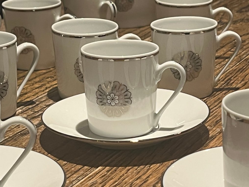Porcelaines de Limoges Reunies - Kaffeeservice für 12 Personen (27) - Porzellan #4.3