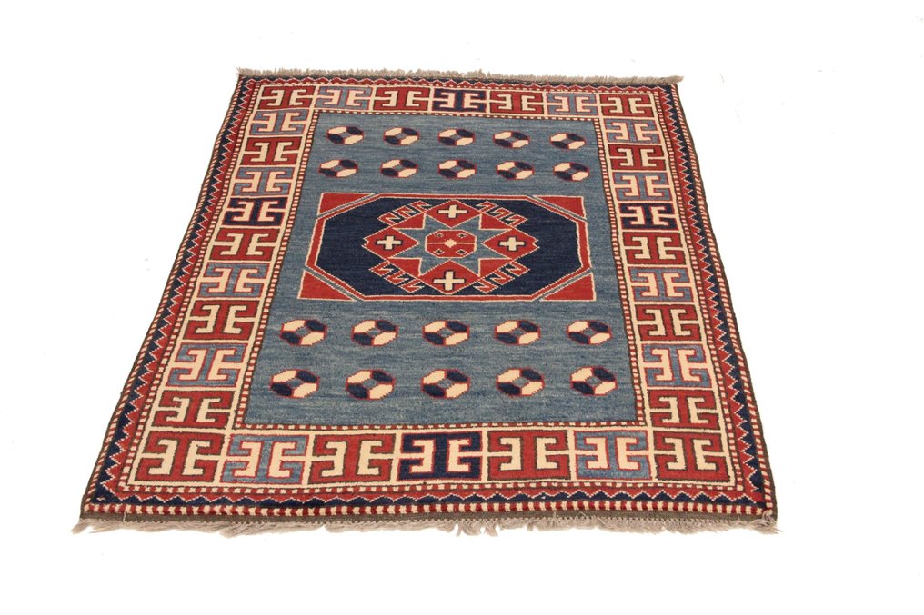 Ancient Anatolian carpet - Rug - 140 cm - 106 cm #1.0