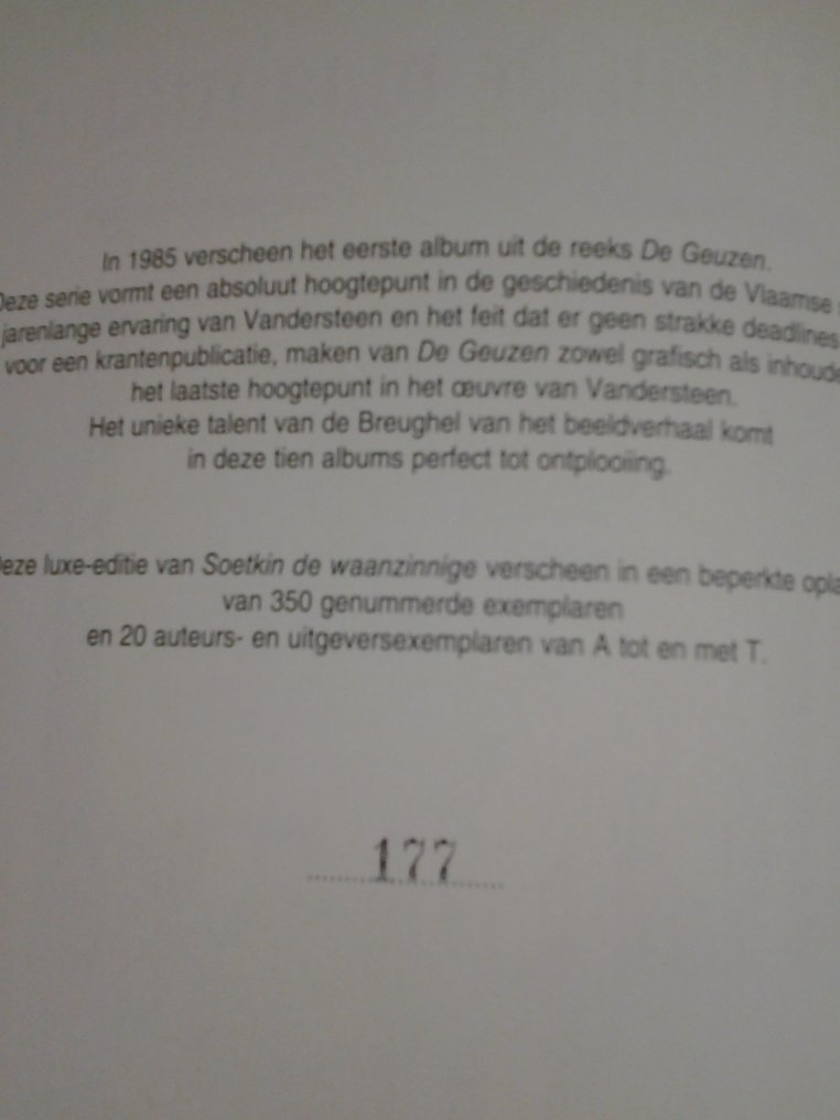 De Geuzen 1, 4, 5 & 6 - De zeven jagers / De rattenvanger / Soetkin de waanzinnige / Onheil over Damme - opdrachttekening - 4 Album - Erstausgabe - 2005/2010 #3.2
