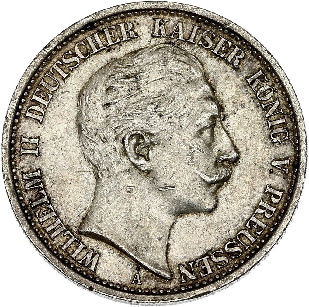 Niemcy, Prusy Wilhelm II. 2 Mark 1905 (Bez ceny minimalnej
) #1.0