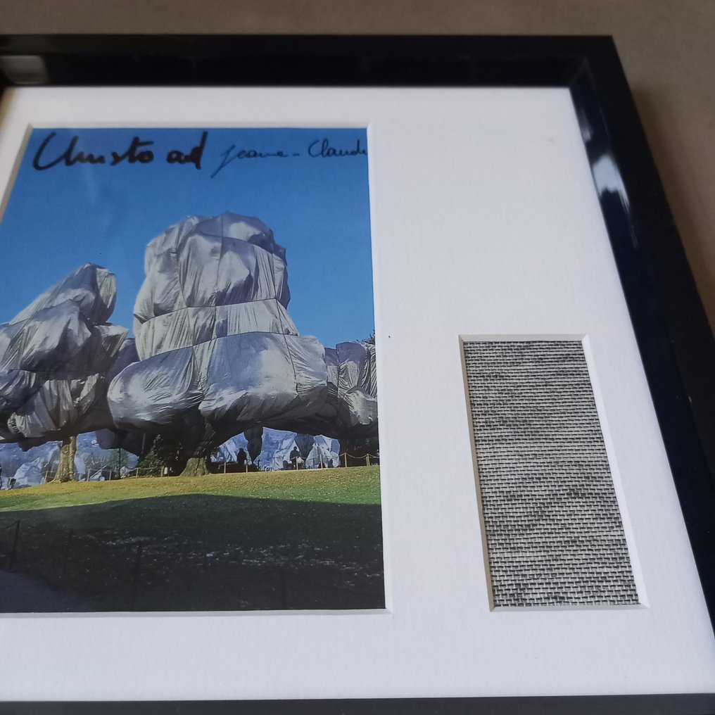 Christo & Jeanne-Claude (1935-2020) - Wrapped Trees - Verhüllte Bäume - Riehen, Schweiz 1997/98 #1.0