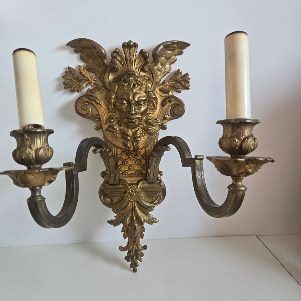 Aplică de perete - Bronz aurit #1.0