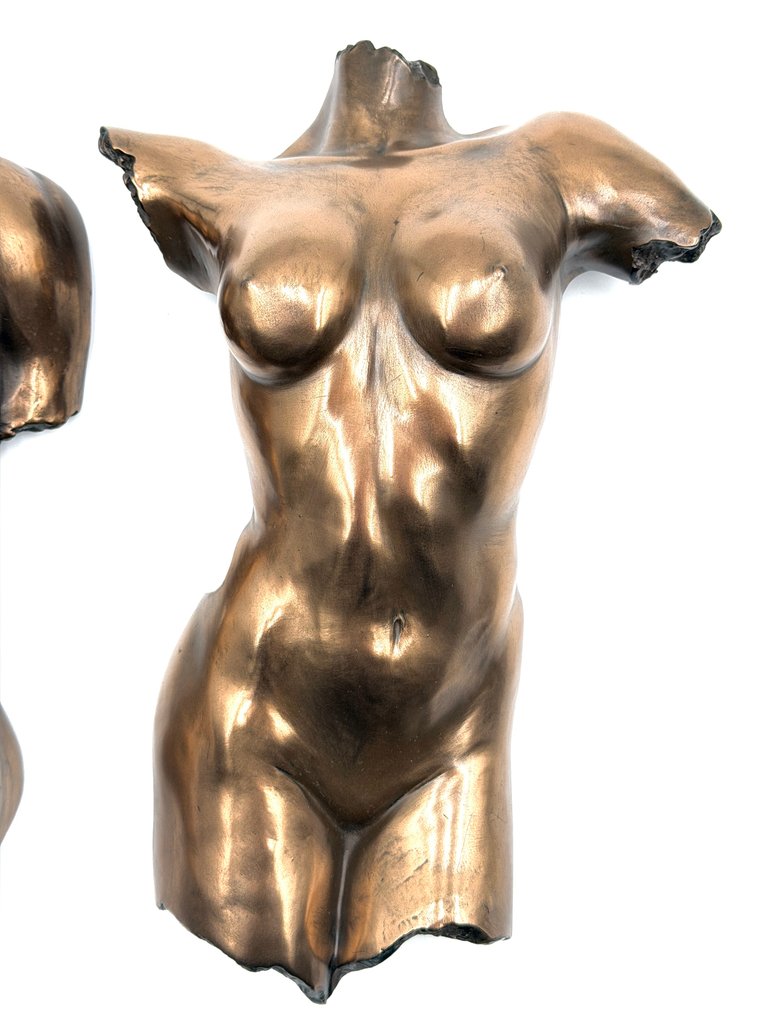 Väggdekoration (2) - Veronese - Manlig och kvinnlig torso #4.3