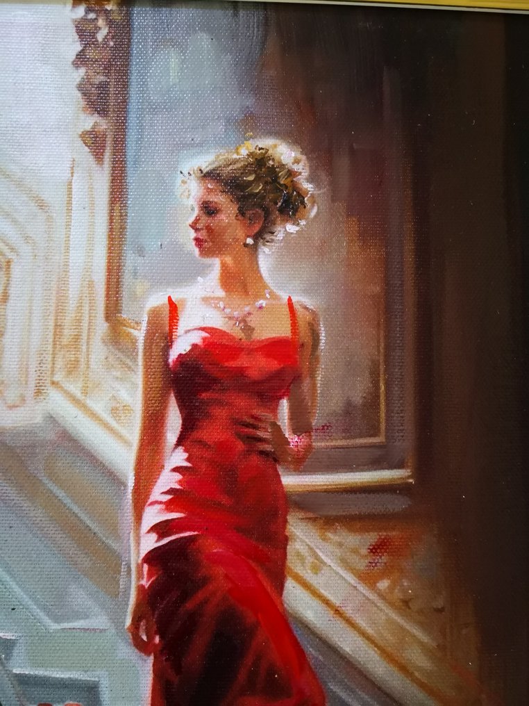 Salvatore Rodriquez (1957) - Dama in Rosso #4.3