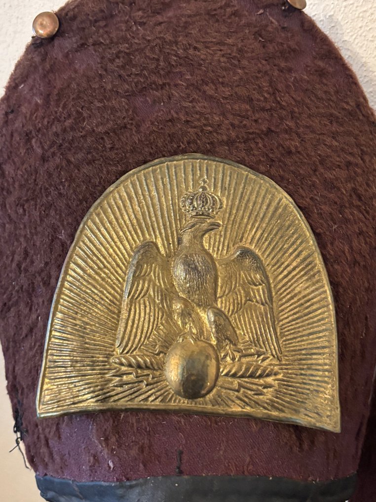 两个拿破仑时期的戏剧性贝雷帽，法国火枪兵风格 - 军用配件 #4.3